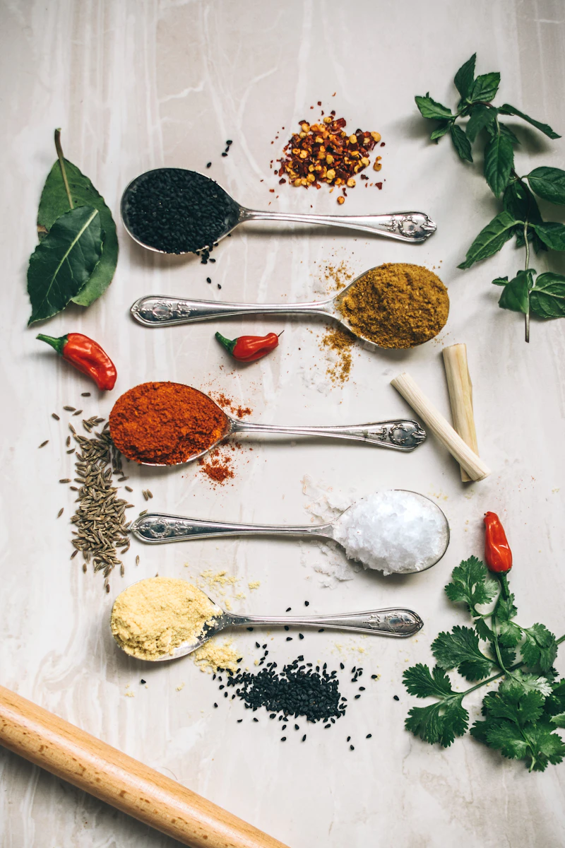 Assorted whole spices
